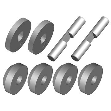 Corally Planetary Diff Gears Metal 1 Set (C-00250-075)