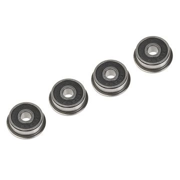 Corally Ball Bearing Abec 3 4X13X4 Flanged 4 Pcs (C-370413)