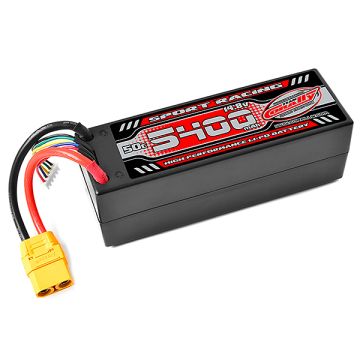Corally Sport Racing 50C Lipo Battery 5400MAH 14.8V XT90 4S (C-49145-X)