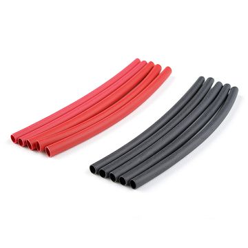 Corally Shrink Tubing 2.4mm Red + Black 10 Pcs (C-50220)