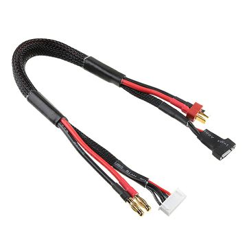 Corally Charge/Balance Lead Tplug 4S Charger 6S Xh Connector - 4S Xh Connector 14Awg Ultra V+ Wire (C-50283)