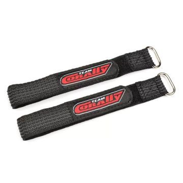 Corally Pro Battery Straps 250x20mm Metal Buckle (C-50530)