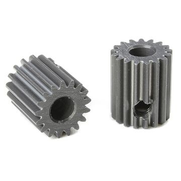 Corally 64 Dp Pinion Short Hard Anodised Al7075 17 Teeth Shaft Dia. 3.17mm (C-70317)