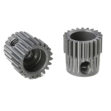 Corally 64 Dp Pinion Short Hard Anodised Al7075 21 Teeth Shaft Dia. 3.17mm (C-70321)