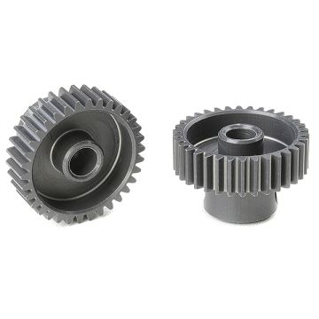 Corally 64 Dp Pinion Short Hard Anodised Al7075 34 Teeth Shaft Dia. 3.17mm (C-70334)