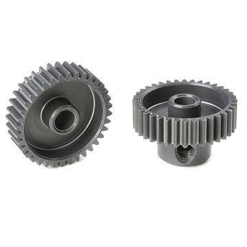 Corally 64 Dp Pinion Short Hard Anodised Al7075 36 Teeth Shaft Dia. 3.17mm (C-70336)