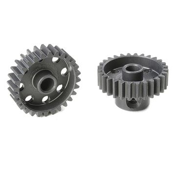 Corally 48 Dp Pinion Short Hard Anodised Al7075 28 Teeth Shaft Dia. 3.17mm (C-70428)