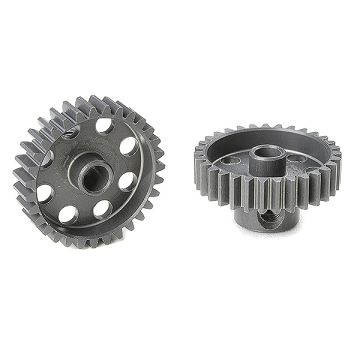 Corally 48 Dp Pinion Short Hard Anodised Al7075 31 Teeth Shaft Dia. 3.17mm (C-70431)