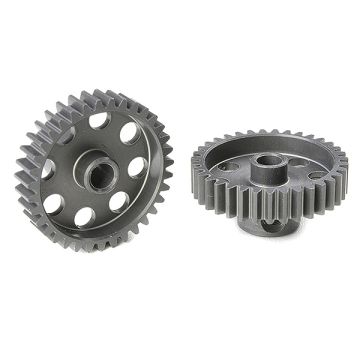 Corally 48 Dp Pinion Short Hard Anodised Al7075 35 Teeth Shaft Dia. 3.17mm (C-70435)