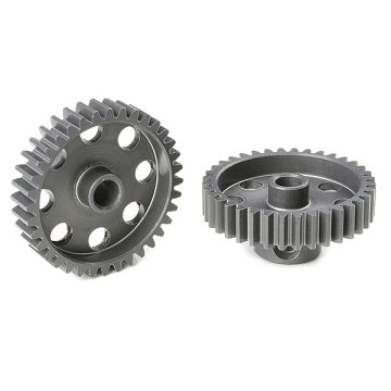 Corally 48 Dp Pinion Short Hard Anodised Al7075 36 Teeth Shaft Dia. 3.17mm (C-70436)