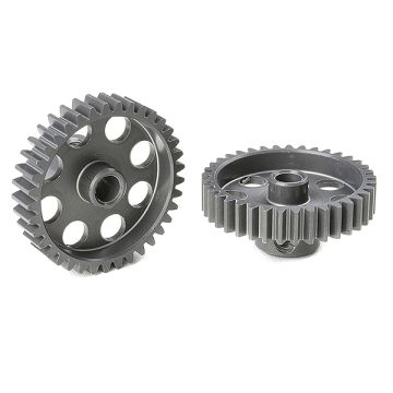 Corally 48 Dp Pinion Short Hard Anodised Al7075 37 Teeth Shaft Dia. 3.17mm (C-70437)