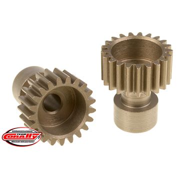 Corally 48 Dp Pinion Long BoSS Hardened Steel 21 Teeth Dia. 3.17mm (C-71121)