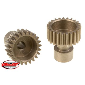 Corally 48 Dp Pinion Long BoSS Hardened Steel 23 Teeth Dia. 3.17mm (C-71123)