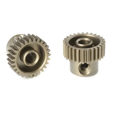 Corally 64 Dp Pinion Short Hardened Steel 27 Teeth Shaft Dia. 3.17mm (C-71327)