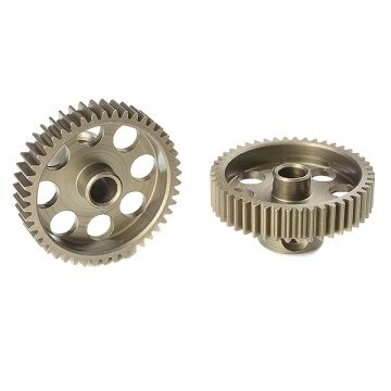 Corally 64 Dp Pinion Short Hardened Steel 46 Teeth Shaft Dia. 3.17mm (C-71346)