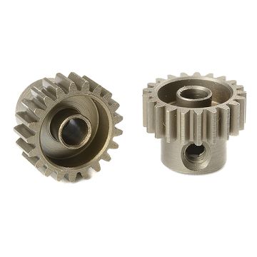 Corally 48 Dp Pinion Short Hardened Steel 21 Teeth Shaft Dia. 3.17mm (C-71421)