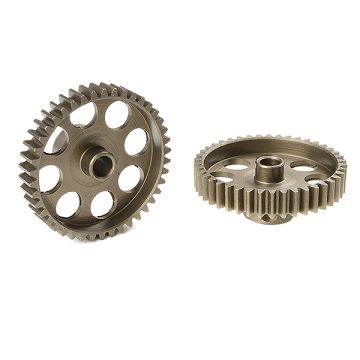 Corally 48 Dp Pinion Short Hardened Steel 42 Teeth Shaft Dia. 3.17mm (C-71442)