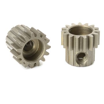 Corally M0.6 Pinion Short Hardened Steel 15 Teeth Shaft Dia. 3.17mm (C-71615)