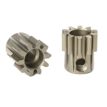 Corally M1.0 Pinion Short Hardened Steel 10 Teeth Shaft Dia. 5mm Mod1 (C-72710)