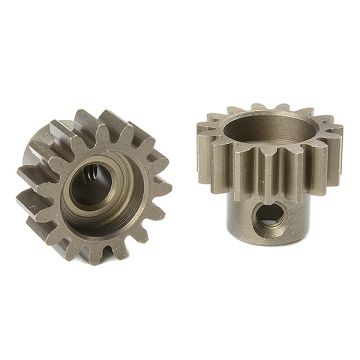 Corally M1.0 Pinion Short Hardened Steel 15 Teeth Shaft Dia. 5mm Mod1 (C-72715)