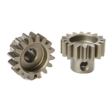 Corally M1.0 Pinion Short Hardened Steel 16 Teeth Shaft Dia. 5mm Mod1 (C-72716)