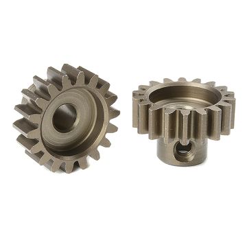 Corally M1.0 Pinion Short Hardened Steel 18 Teeth Shaft Dia. 5mm Mod1 (C-72718)
