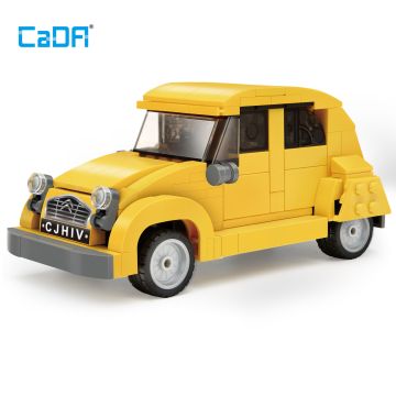 Cada 1:24 Citroen 2CV Retro Car -  298Pcs (C55021W)