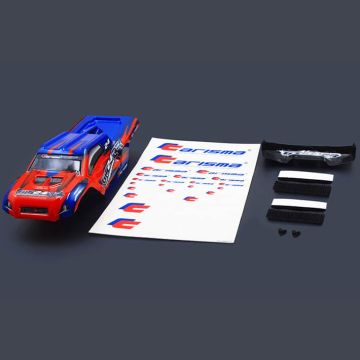 Carisma GT24TR TRuggy Body Painted Body Set (Red/Blue) (CA15688)