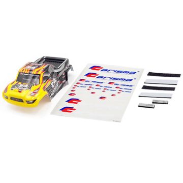 Carisma GT24T TRuck Body Paint Ed Body Set (Yellow/Black) (CA15713)