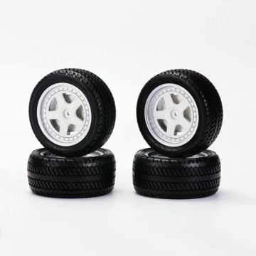 Carisma M48S Nissan R32 Wheel & Tyre Set (Mounted) (CA16560)