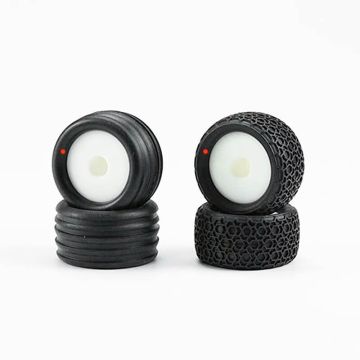 Carisma GT24ST Tyre Set Mounted (30 Shore) (CA16612)