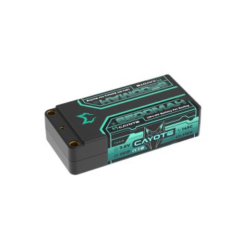 CAYOTE LiPo 6500mAh HV Shorty 7.6v 24.8mm 228g (CA652S145)
