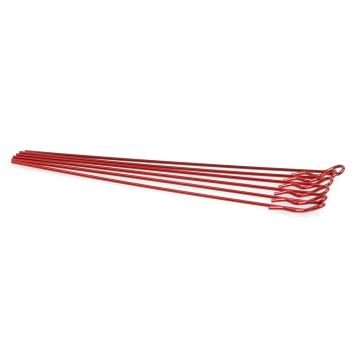 Core RC Extra Long Body Clip 1/10 - Metallic Red (6) (CR087)