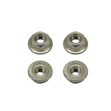 Core RC Titanium Wheel Nuts M4 - pk4 (CR304)
