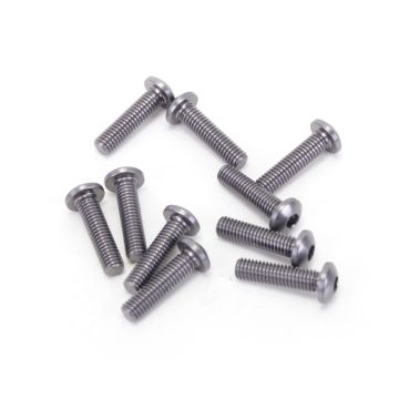 Core RC Alloy Button Head Hex Screws M3 x 12 pk10 (CR317)