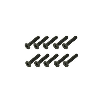 Core RC Steel Csk Hex Screws M3 x 16 pk10 (CR350)