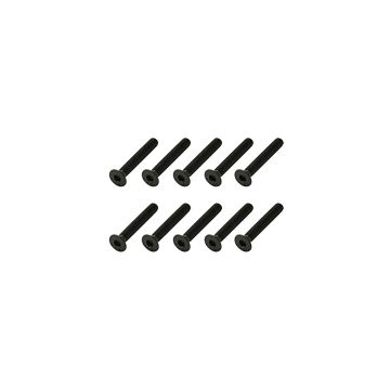 Core RC Steel Csk Hex Screws M3 x 18 pk10 (CR351)