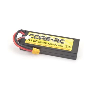 Core RC 4000mAh 11.1V 3S 50C H/C LP LiPo XT60 (CR776)