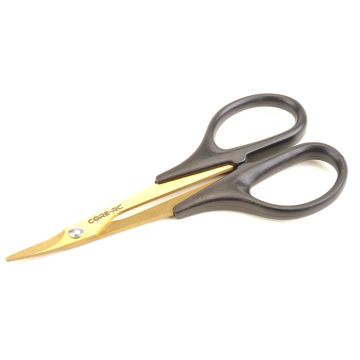 Core RC - Titanium Nitride Coated Curved Body Scissors (CR860)
