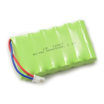 Huina 1550/1570/1573/1574/1577 Battery (6Cell 400Mah 7.2V Ni-Mh) White Sm Connector (CYP1003)