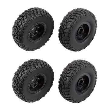 Element RC Enduro12 Wheels & Tyres - Black (EL41142)