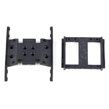Element RC Enduro Gearbox And Servo Mounts, Hard (EL42012)