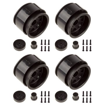 Element RC Enduro Method 701 T Rail Series Wheels, 1.9 In Black (EL42101)
