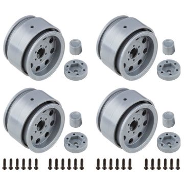 Element RC Enduro The Ocho Wheels 1.9In Silver (EL42108)