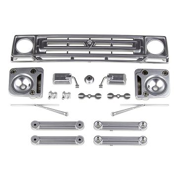 Element RC Sendero Body Accessories, Satin Chrome (EL42125)