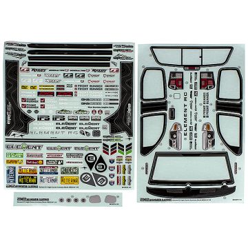 Element RC Enduro Knightrunner Body Decal Sheet (EL42167)