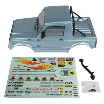 Element RC Enduro Bushido+ Body Set Metallic Blue (EL42196)