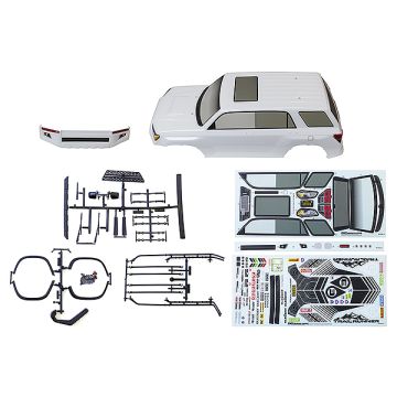 Element RC Trailrunner Body - White With Accessories (EL42240)