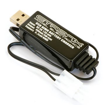 Etronix Usb Charger 600Ma/5W For 7.2V Battery - Tamiya (ET0226T)