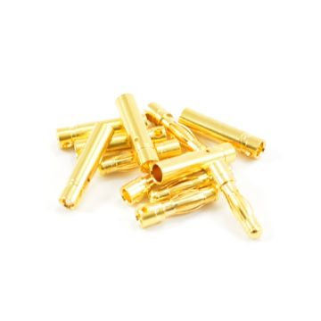Etronix 4.0mm Gold Connectors (6 Pairs Male/Female) (ET0607)